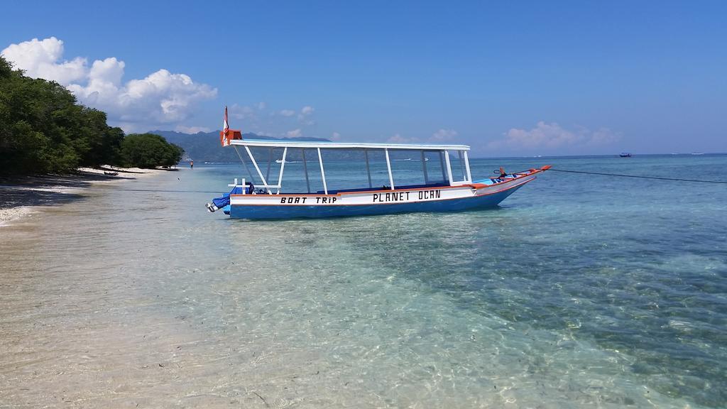 Kampung Meno Bungalows Гили-Мено Экстерьер фото